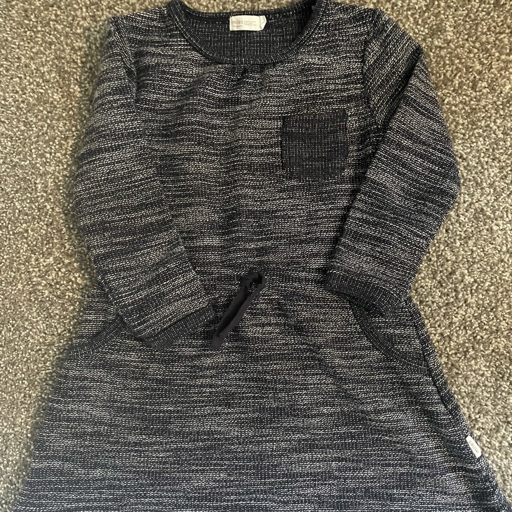 Miles Navy Sweater Dress